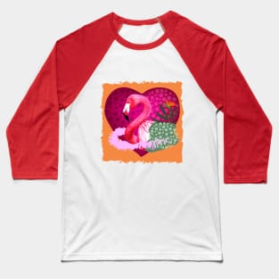 Flamingo Baseball T-Shirt